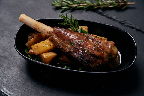 Lamb Shank in Jus