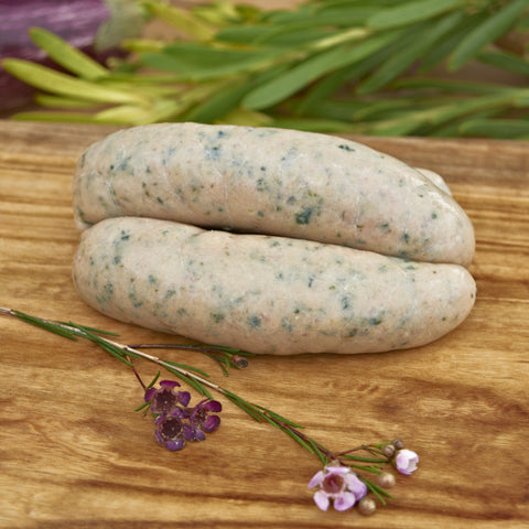 True Free Range Chicken Kale and Broth Sausage