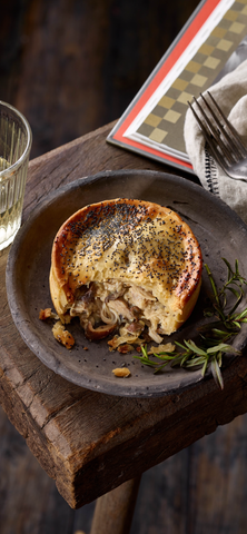 Hand Made Chicken and Leek Pies