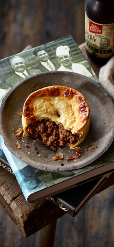 Hand Made Beef and onion pie